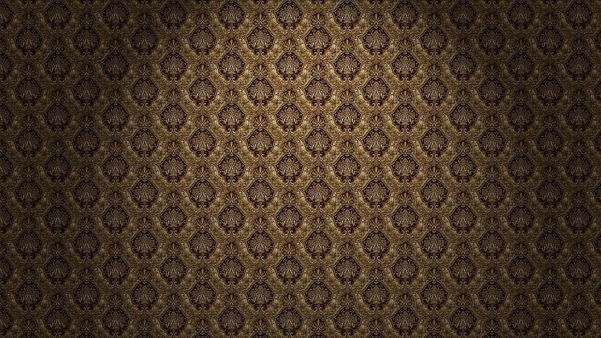 Gold and Black Pattern [] for your , Mobile & Tablet. Explore Black and Brown . Black Design Background , Brown and Gold , Brown and White HD wallpaper