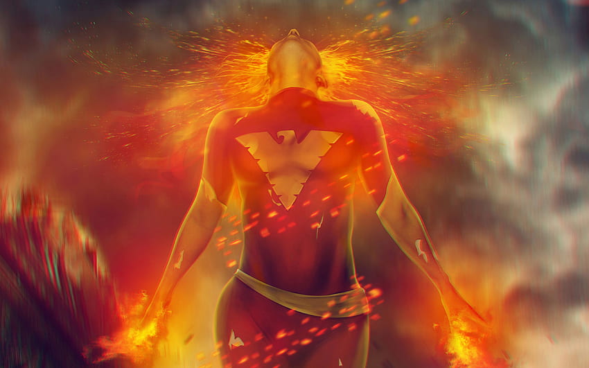 Jean Grey From X Men: Dark Phoenix Ultra HD wallpaper