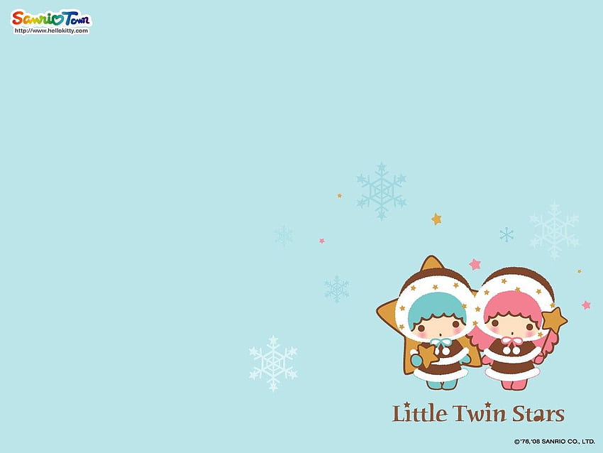 Cute winter, Hello Kitty Winter HD wallpaper