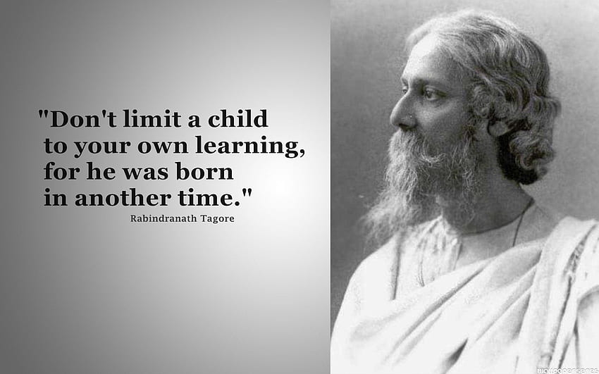 Rabindranath Tagore Quotes Background HD wallpaper | Pxfuel