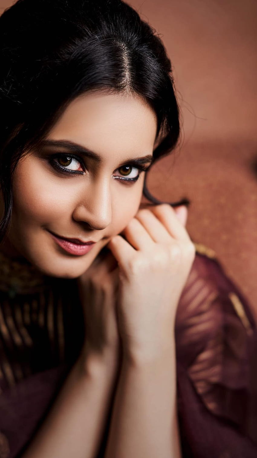 Rashi khanna, aktris telugu, model wallpaper ponsel HD