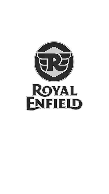 Royal enfield logo Black and White Stock Photos & Images - Alamy