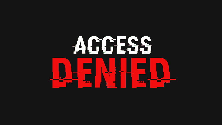 INCORRECT NUMBER, Access Denied HD wallpaper