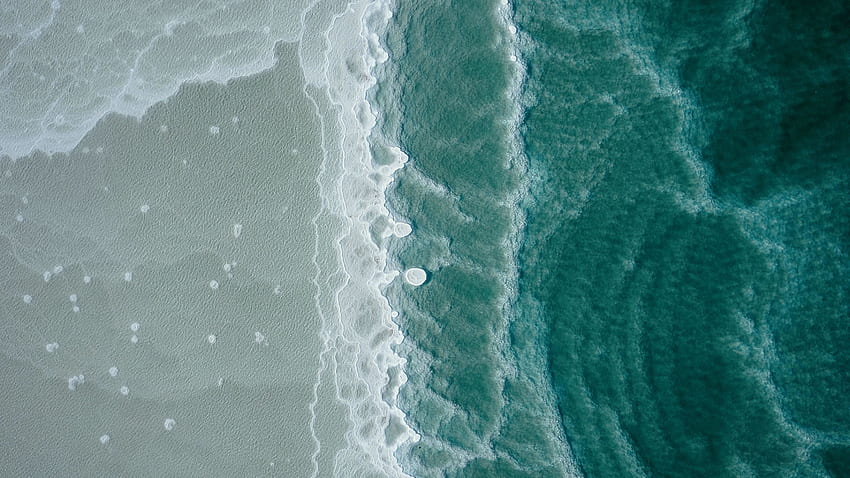 зинг, мъртво море, изглед от въздуха HD тапет