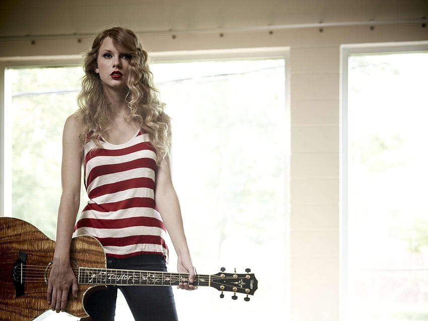 Taylor Swift, gitar, cepat, taylor Wallpaper HD