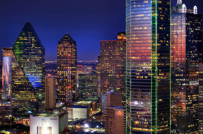 Downtown Dallas HD wallpaper