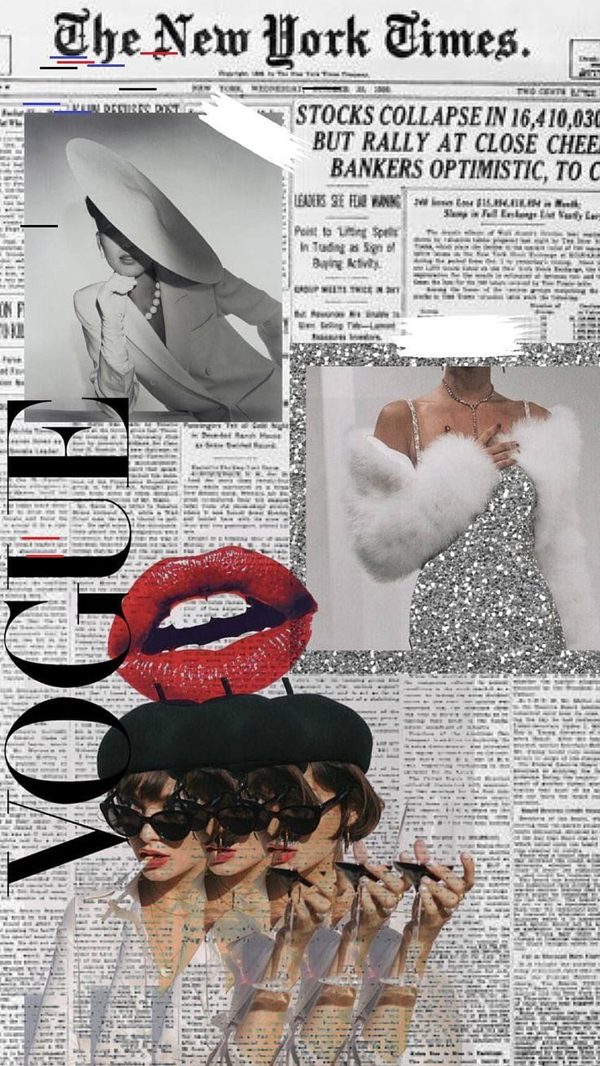 Fashion edits in 2020. Vogue , Collage background, Aesthetic collage HD phone wallpaper