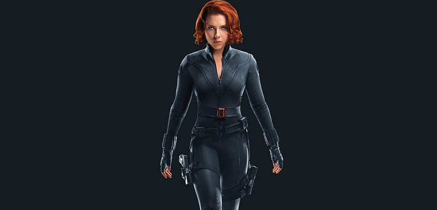 Dark, black widow, Scarlett Johansson, Marvel Comics HD wallpaper
