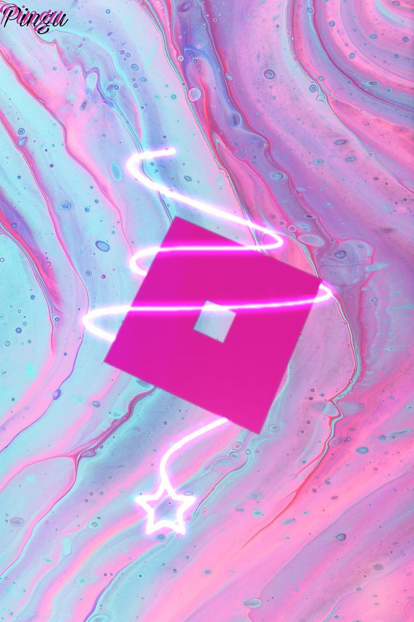 Pink aesthetic roblox logo HD wallpapers, logo roblox rosa - thirstymag.com