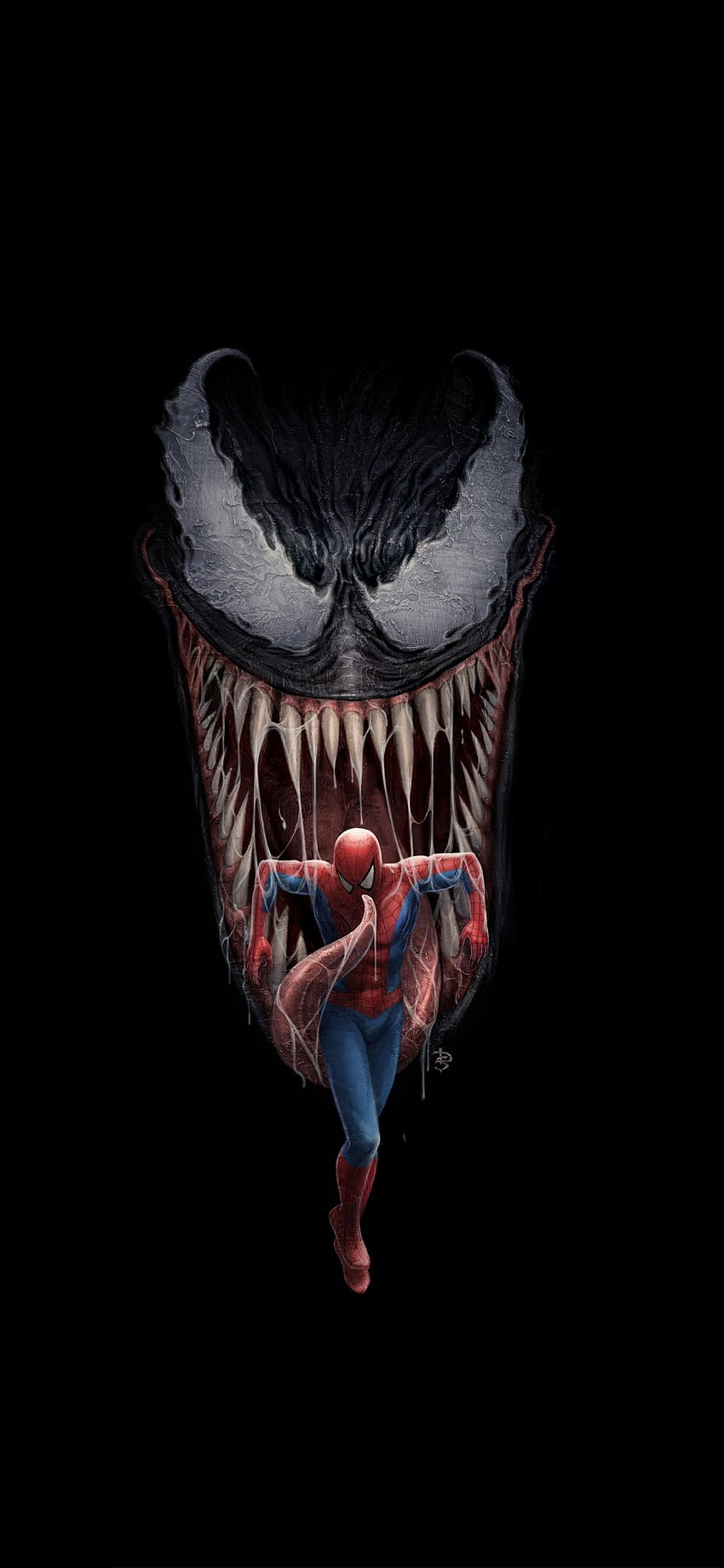 Venom iPhone X, Minimalist Venom HD phone wallpaper | Pxfuel