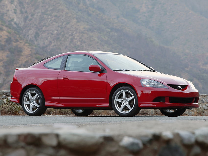 Auto, Nature, Mountains, Acura, Cars, Asphalt, Side View, Style, Rsx HD wallpaper