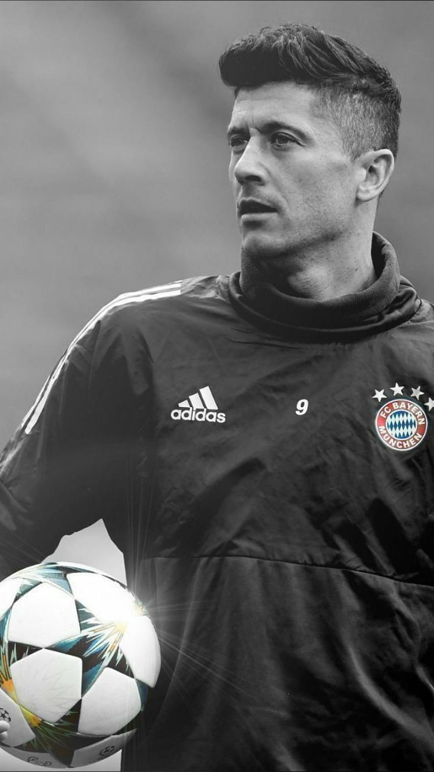 Lewandowski09, sports uniform, Munich, Soccer, Bundesliga, Germany, bayern fc HD phone wallpaper