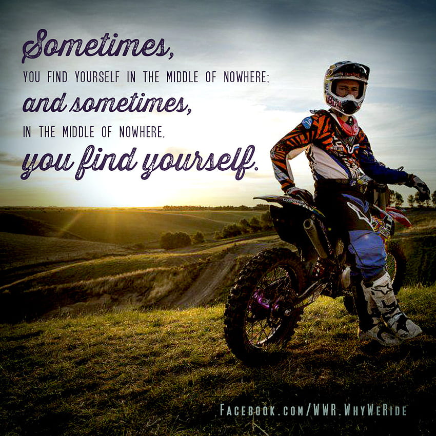 Motorcycle quote HD wallpapers | Pxfuel