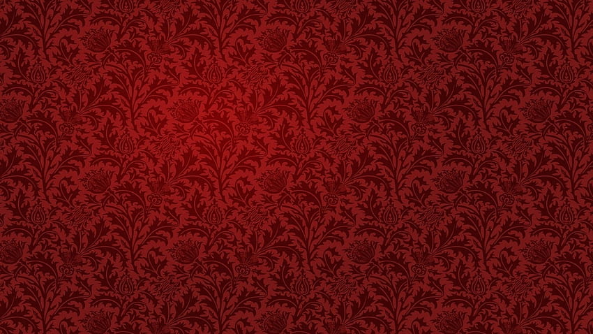 Червен барок HD тапет