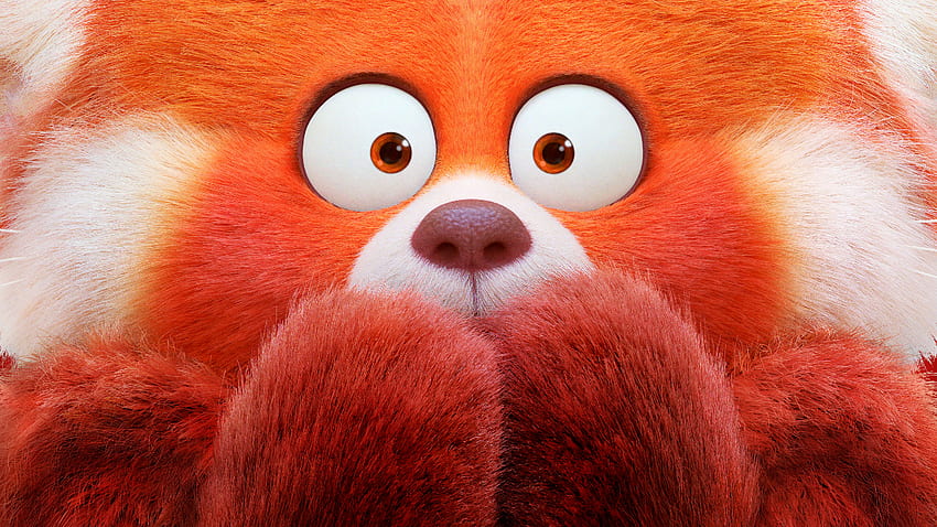 Neue Turning Red-Poster erscheinen einen Monat vor der Veröffentlichung des Pixar-Films auf Disney+, Turing Red HD-Hintergrundbild
