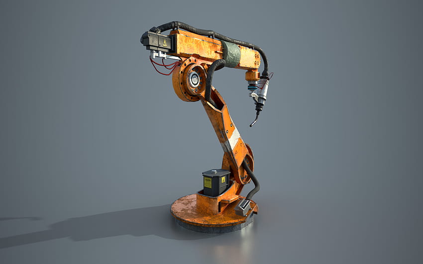 ArtStation - Robotic Factory Arm - Modeling Practice, robin zenker HD wallpaper