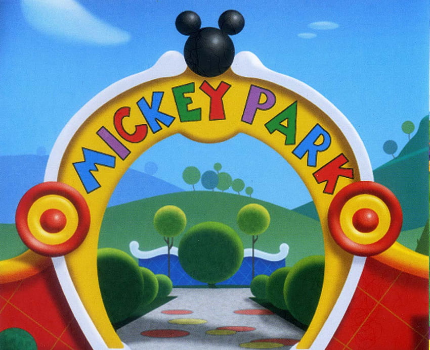 Walt Disney World : 10 Mickey Park Clubhouse, Mickey Mouse Clubhouse Fond d'écran HD