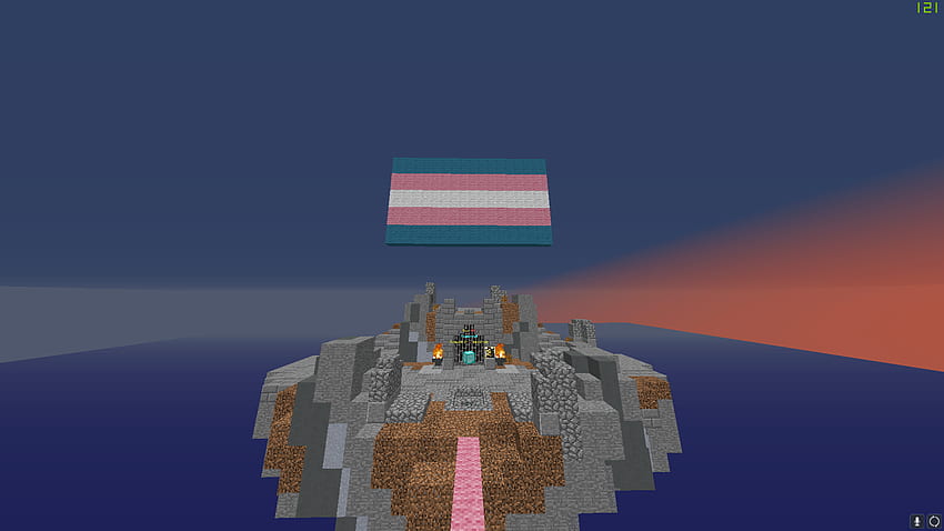 Minecraft Bedwars Says Trans Rights! : traaaaaaannnnnnnnnns HD wallpaper |  Pxfuel