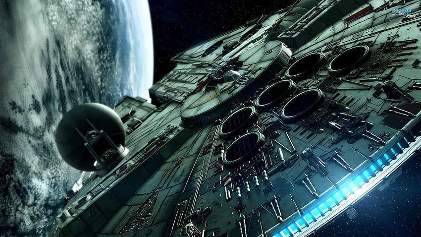 Millenium Falcon, Star Wars Hyperspace HD wallpaper