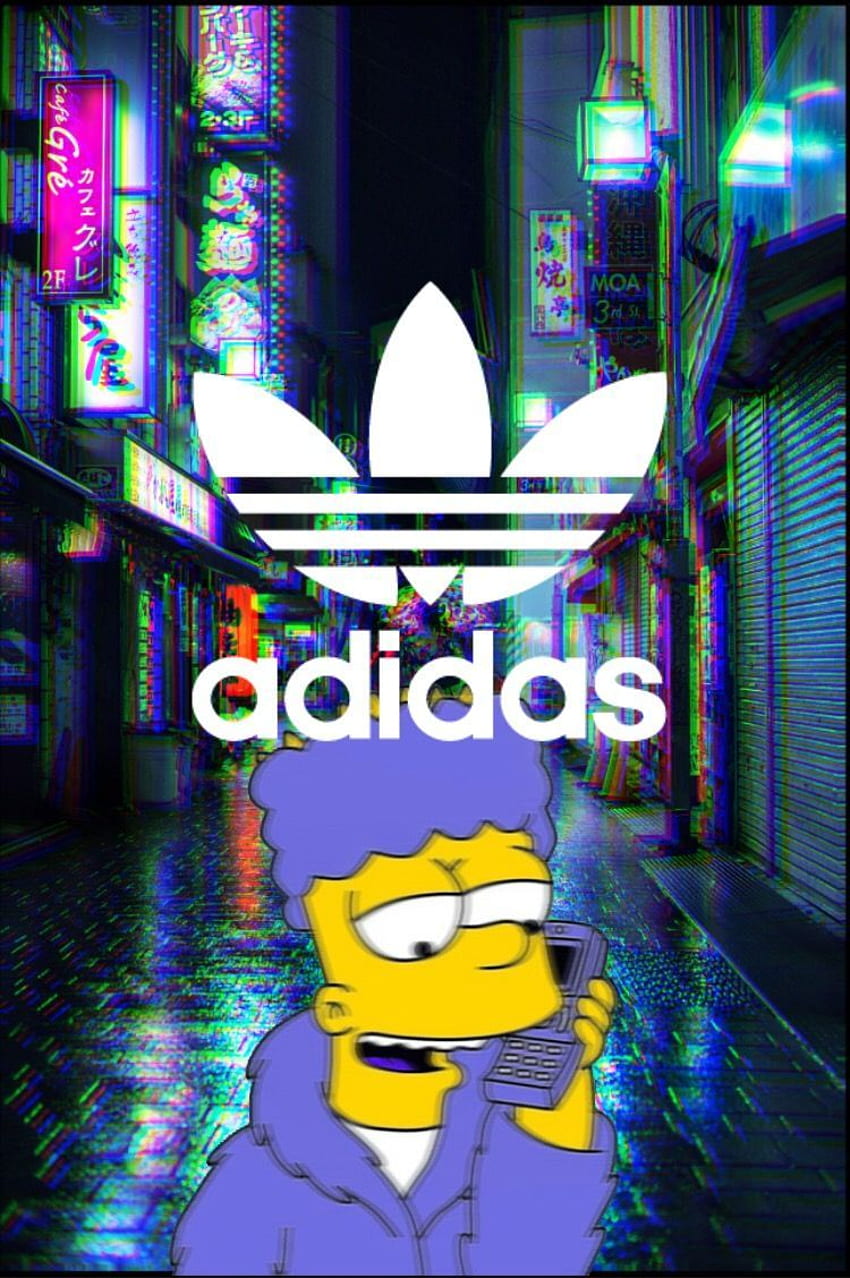Bart Simpson Adidas, Bart Simpson Android HD phone wallpaper