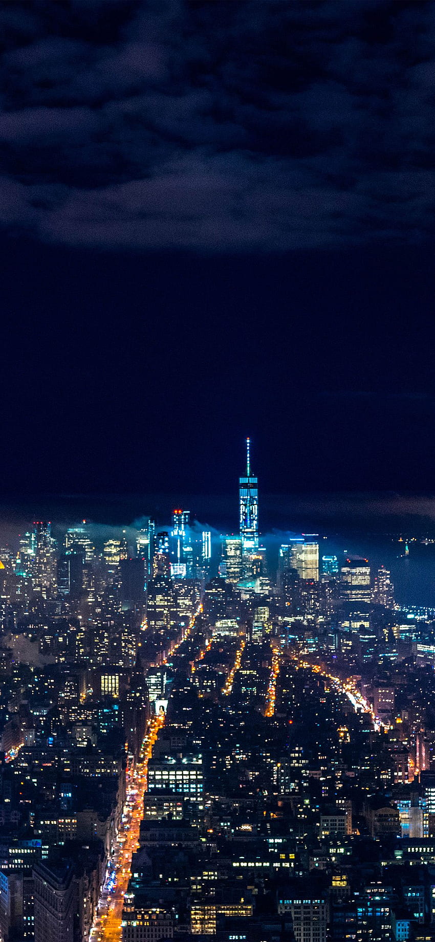 City Night Skyline Dark Nature, Cartoon City Night HD phone wallpaper |  Pxfuel