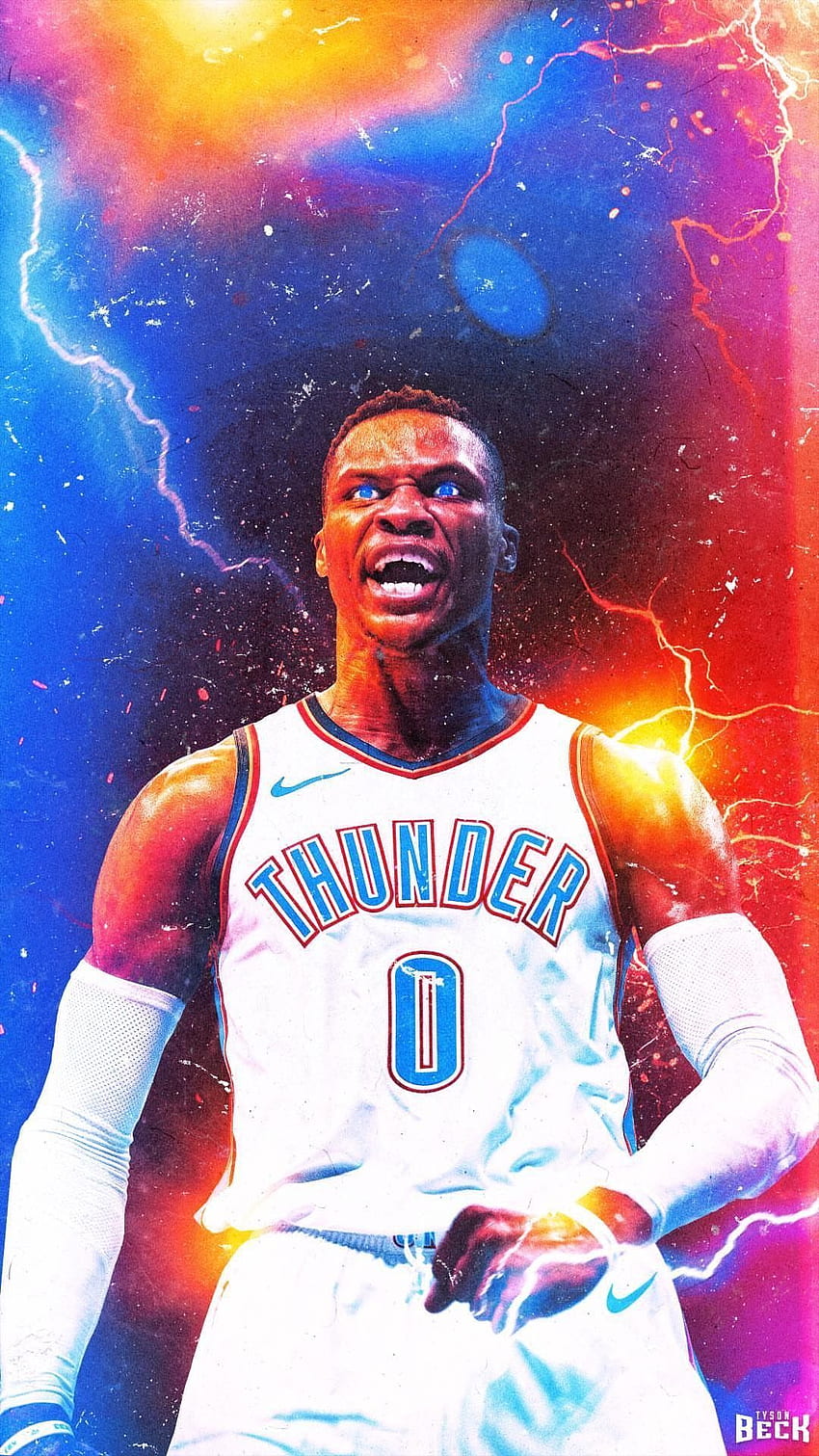 Russell Westbrook for mobile phone, tablet, computer and other devices and. Westbrook , Russell westbrook , Nba HD phone wallpaper