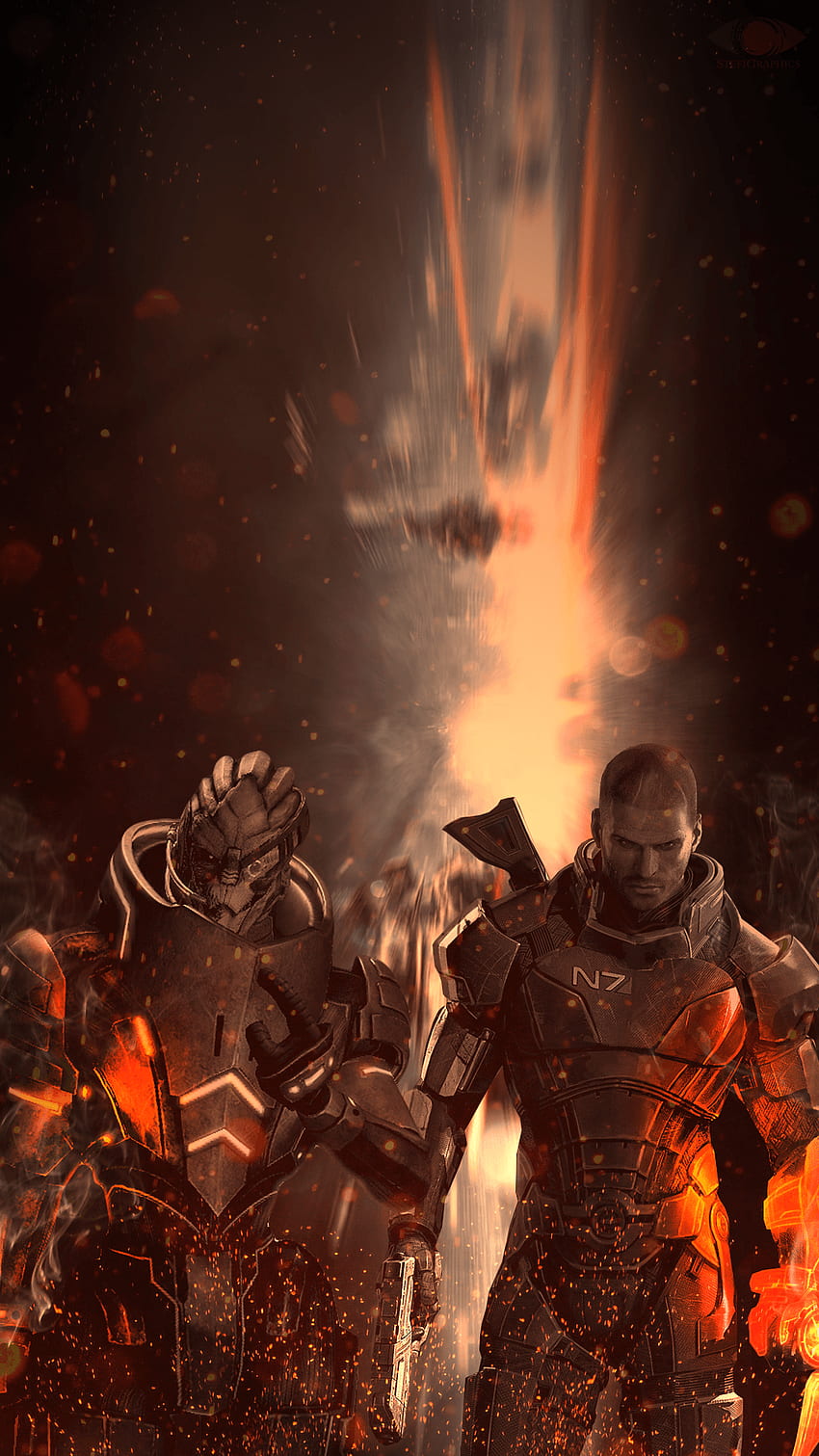 Mass Effect Mobile, Mass Effect: Legendary Edition HD тапет за телефон