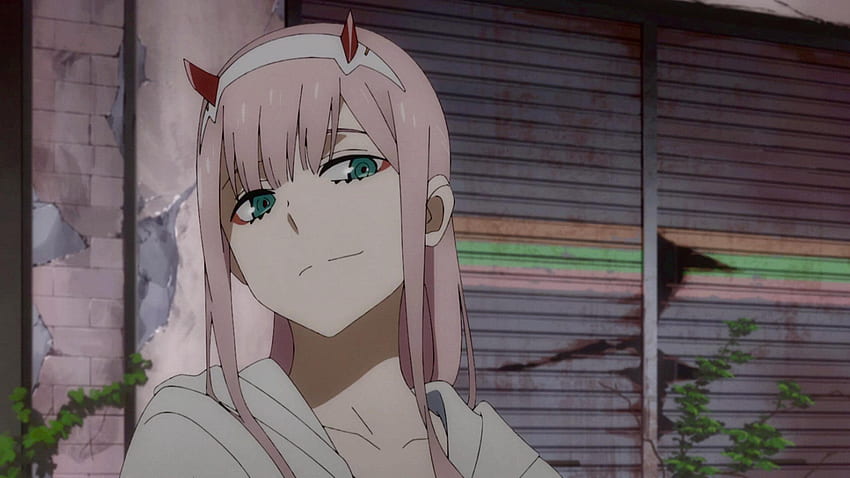 My favorite Zero Two with some aesthetic editing. isn't she adorable? :  DarlingInTheFranxx HD wallpaper | Pxfuel