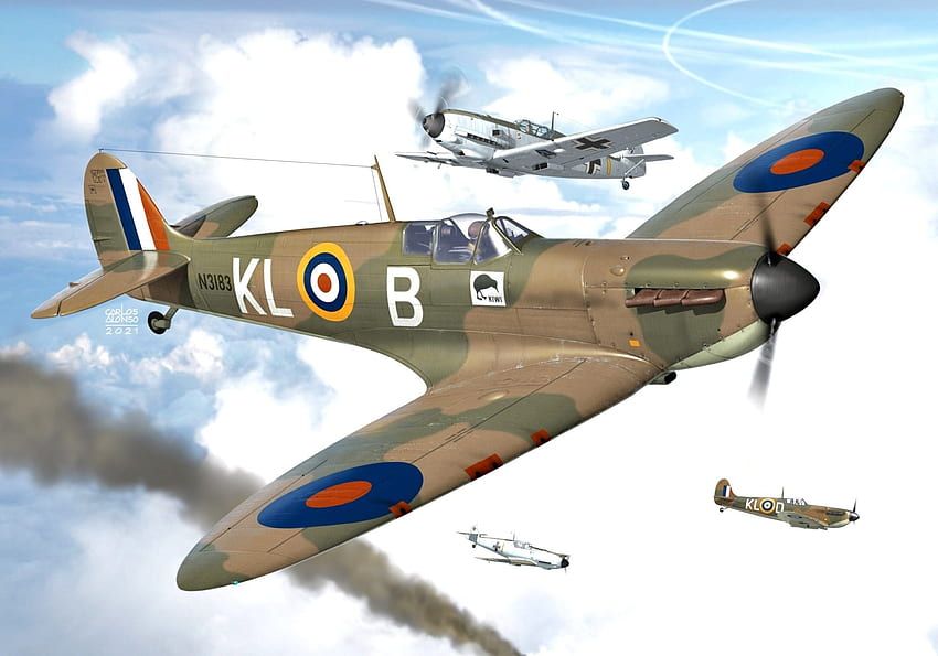 Supermarine-Spitfire, Spitfire, Military, Aircraft, Supermarine HD wallpaper