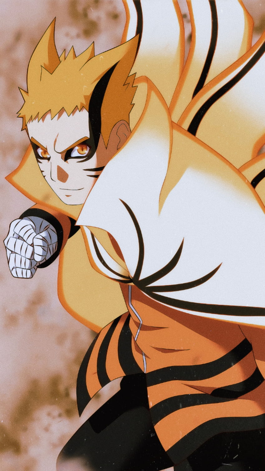 Dibujo Digital Naruto Modo Barion