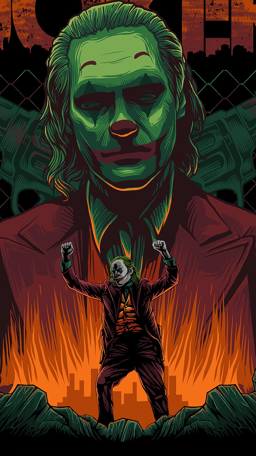 Joker w 2020. Joker , Batman joker , Rysunki Jokera, Joker Śliczny Tapeta na telefon HD