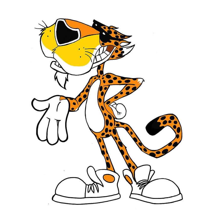 Cheetos coloring pages, Chester Cheetah HD phone wallpaper