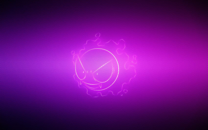 Flieder, Vektor, Licht, Hellfarbig, Pokémon, Pokémon, Gastly HD-Hintergrundbild