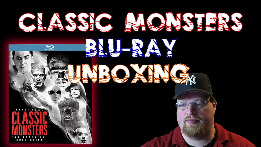 Universal Classic Monsters The Essentials Collection Blu-Ray Unboxing Tapeta HD
