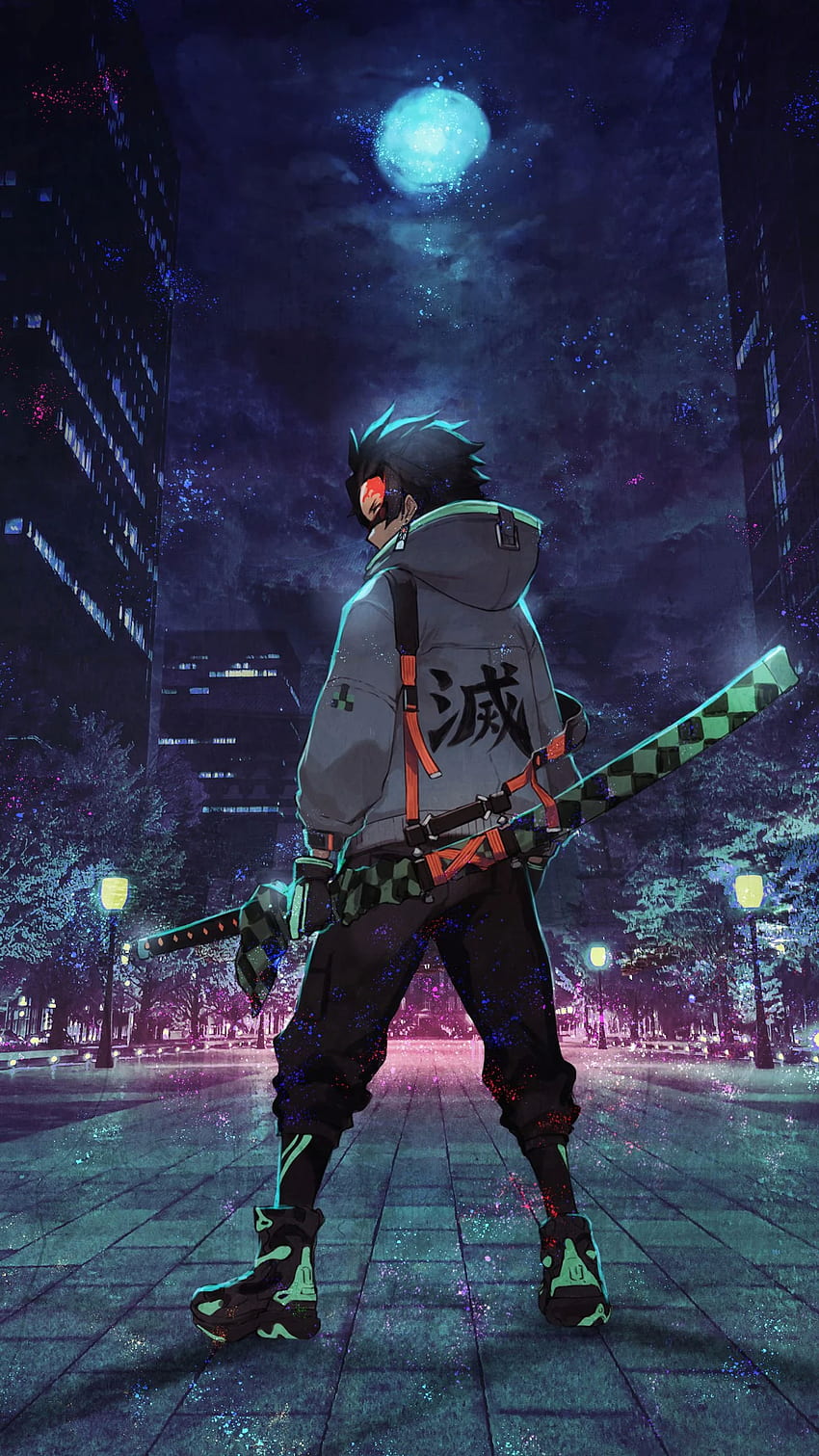 Urban ninja, anime, art in 2020. Cool anime , Anime , Cute anime, Anime Fanart HD phone wallpaper