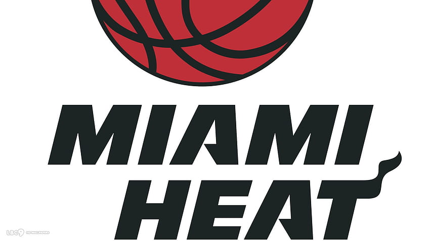 Маями Хийт 12 25. Фон на отбори, голямо лого на 12 HD тапет