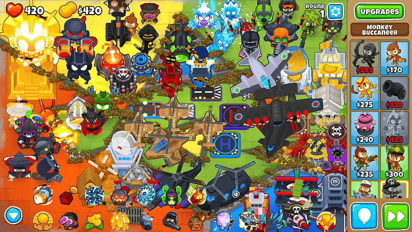 Bloons Tower Defence 6 , Bloons TD 6 HD wallpaper