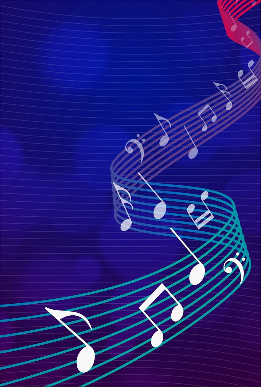 Creative Music Symbol Flat Material. Music notes wall art, Music symbols, Music poster design, Music Banner HD phone wallpaper