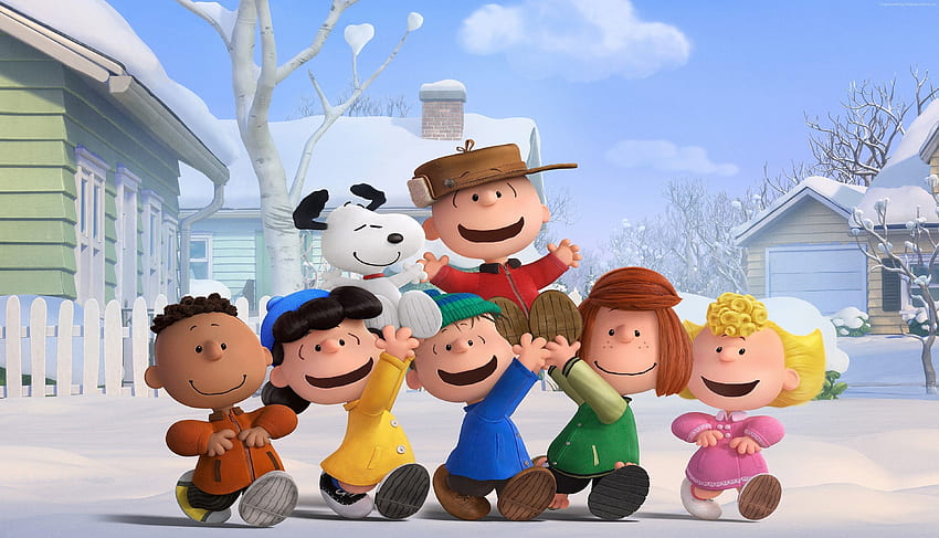 Der Peanuts-Film und Hintergrund – Snoopy A HD-Hintergrundbild