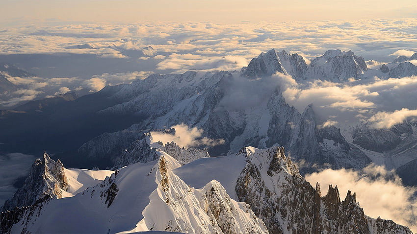 Mont Blanc HD-Hintergrundbild