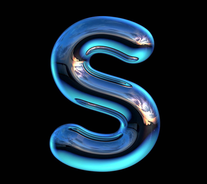 Buchstabe S, S-Alphabet HD-Hintergrundbild