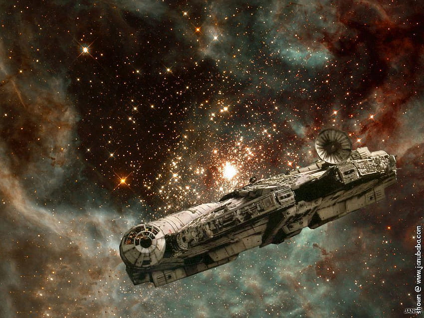Millenium Falcon, Star Wars Millenium Falcon HD wallpaper
