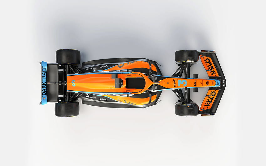 2022, Formuła 1, McLaren MCL36, powierzchowność, widok z góry, samochody wyścigowe F1 2022, McLaren F1 Team, MCL36, samochody wyścigowe Tapeta HD