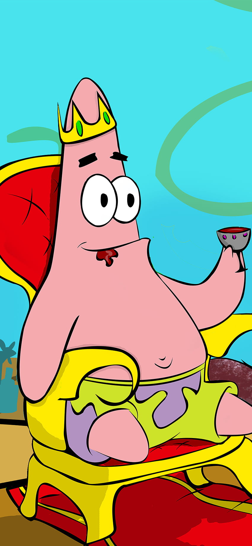 Bob l'éponge Patrick, étoile, dessin animé Fond d'écran de téléphone HD