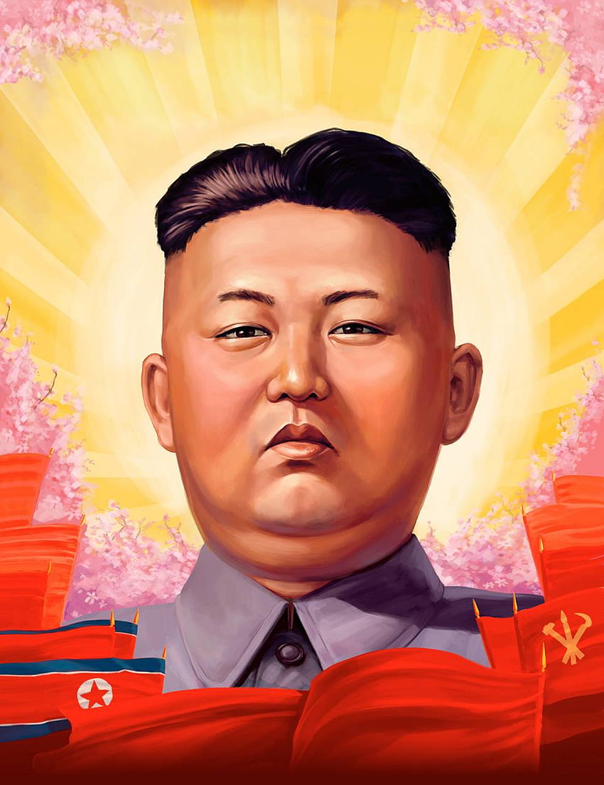 Kim Jong Un HD-Handy-Hintergrundbild