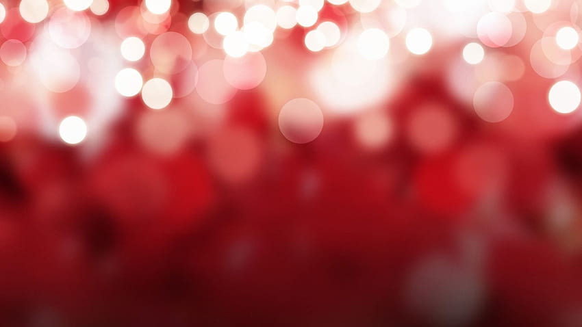 Â· impressionnant Bokeh Rouge Abstrait Â· Christmas Lights BackgroundRed ... Fond d'écran HD
