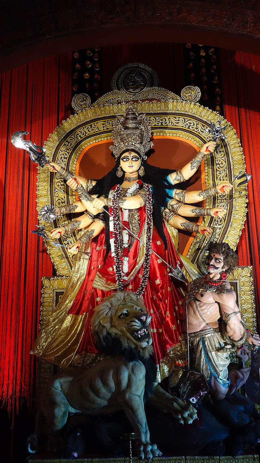 Durga Maa, Navratri, Bengali Devi, Durga Mata Sfondo del telefono HD