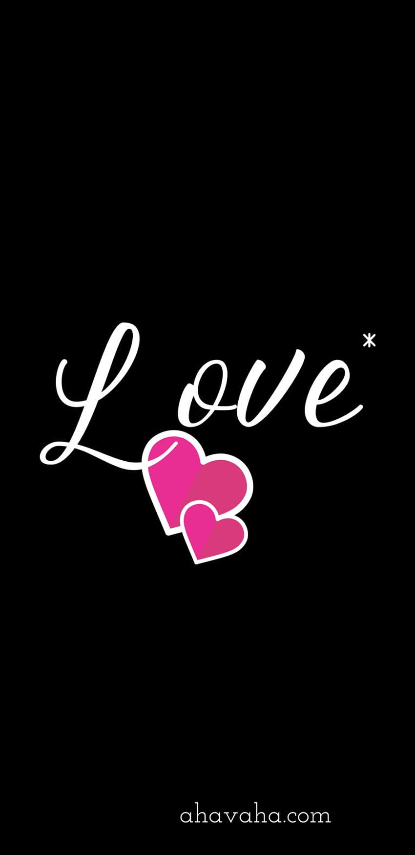 Love Hearts Star Pink White Themed Christian e Screensaver Mobile Phone Black Background 3. cristão, cristão, cristão Papel de parede de celular HD