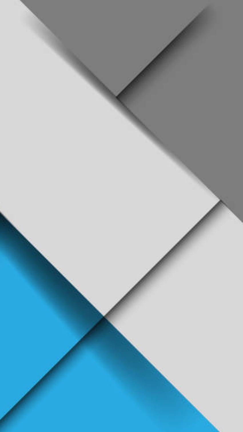 blu grigio geometrico 3d, digitale, nuovo, materiale, carta, simmetria, trama, design, motivo, astratto, linee Sfondo del telefono HD