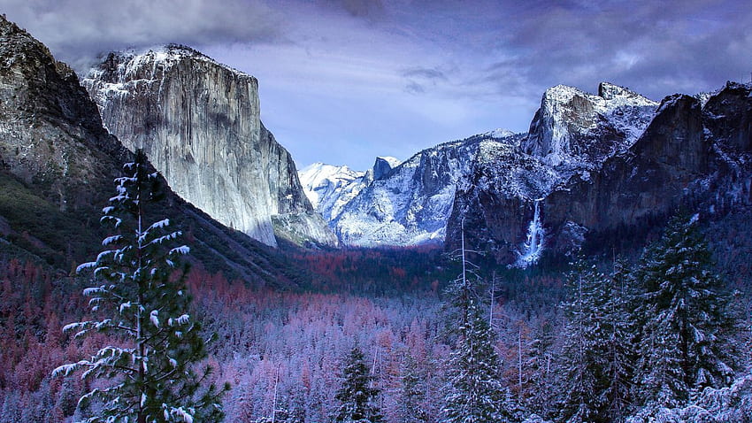 Yosemite Valley, Yosemite National Park, Winter, Snow, , Nature,. for iPhone, Android, Mobile and HD wallpaper